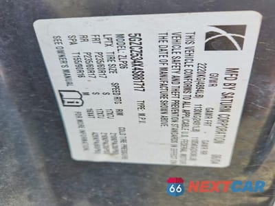Zdjęcie 12 z 12 samochodu: 2004 SATURN VUE VIN:5GZCZ534X4S881717 - miniatura