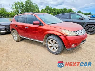 Czwarte zdjęcie samochodu z boku: 2006 NISSAN MURANO S VIN:JN8AZ08T66W415018 - miniatura
