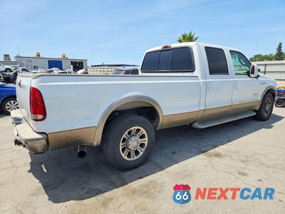 Trzecie zdjęcie samochodu z tyłu: 2005 FORD F250 SUPER DUTY VIN:1FTSW20P95EB17537 - miniatura
