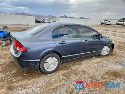 Trzecie zdjęcie samochodu z tyłu: 2006 HONDA CIVIC HYBRID VIN:JHMFA36226S016505 - miniatura