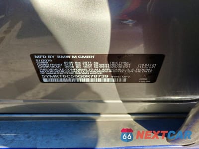 Zdjęcie 13 z 13 samochodu: 2016 BMW X5 M VIN:5YMKT6C56G0R78739 - miniatura