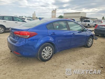 Trzecie zdjęcie samochodu z tyłu: 2017 KIA FORTE LX VIN:3KPFK4A75HE088344 - miniatura