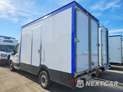 Drugie zdjęcie samochodu z przodu: 2021 FORD TRANSIT DELIVERY TRUCK VIN:1FDBW5Z8XMKA80037 - miniatura