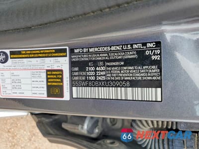 Zdjęcie 12 z 12 samochodu: 2019 MERCEDES-BENZ C 300 VIN:55SWF8DBXKU309058 - miniatura