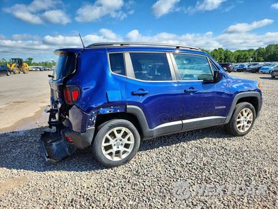 Trzecie zdjęcie samochodu z tyłu: 2021 JEEP RENEGADE LATITUDE VIN:ZACNJDBB4MPM54418 - miniatura