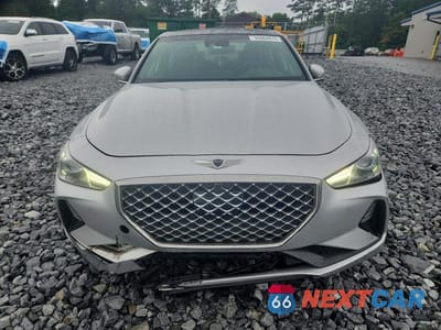 Piąte zdjęcie samochodu w środku: 2019 GENESIS G70 2.0T ADVANCED VIN:KMTG44LA4KU021820 - miniatura