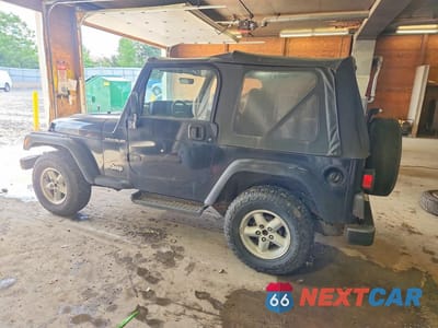 Drugie zdjęcie samochodu z przodu: 1999 JEEP WRANGLER / TJ SE VIN:1J4FY29P3XP466242 - miniatura