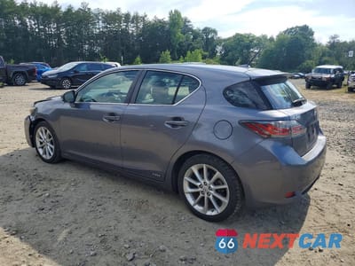 Drugie zdjęcie samochodu z przodu: 2012 LEXUS CT 200 VIN:JTHKD5BH5C2093649 - miniatura