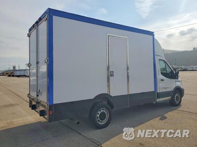 Trzecie zdjęcie samochodu z tyłu: 2023 FORD TRANSIT DELIVERY TRUCK VIN:1FDBW5ZG0PKA23485 - miniatura