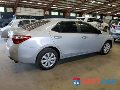 Trzecie zdjęcie samochodu z tyłu: 2014 TOYOTA COROLLA LE VIN:2T1BURHEXEC174351 - miniatura