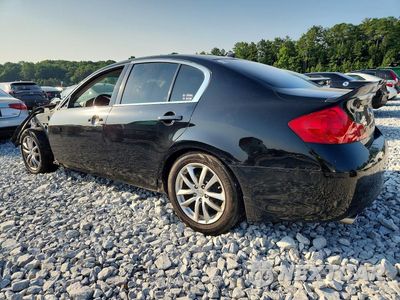 Drugie zdjęcie samochodu z przodu: 2008 INFINITI G35 BASE VIN:JNKBV61E58M221345 - miniatura