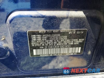 Zdjęcie 12 z 12 samochodu: 2015 SUBARU WRX PREMIUM VIN:JF1VA1D69F8803493 - miniatura
