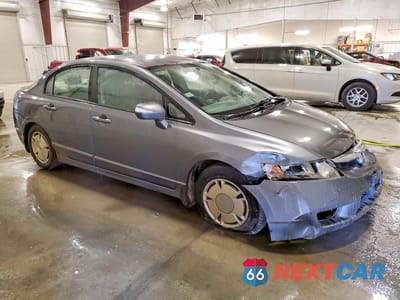 Czwarte zdjęcie samochodu z boku: 2009 HONDA CIVIC HYBRID VIN:JHMFA36249S004361 - miniatura