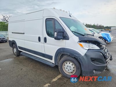 Czwarte zdjęcie samochodu z boku: 2023 RAM PROMASTER 2500 2500 HIGH VIN:3C6LRVDG5PE546745 - miniatura