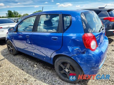 Drugie zdjęcie samochodu z przodu: 2009 CHEVROLET AVEO LS VIN:KL1TD66E99B672770 - miniatura