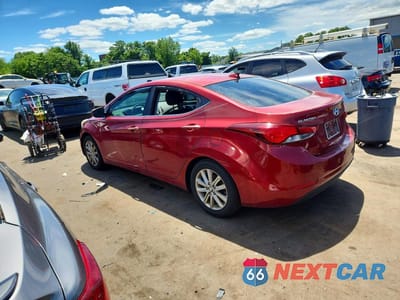 Drugie zdjęcie samochodu z przodu: 2015 HYUNDAI ELANTRA SE VIN:5NPDH4AE0FH566666 - miniatura