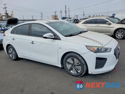 Czwarte zdjęcie samochodu z boku: 2019 HYUNDAI IONIQ BLUE VIN:KMHC65LC0KU180540 - miniatura