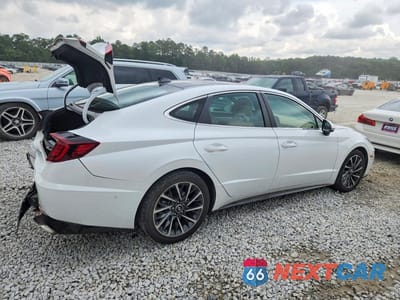 Trzecie zdjęcie samochodu z tyłu: 2020 HYUNDAI SONATA LIMITED VIN:5NPEH4J25LH047960 - miniatura