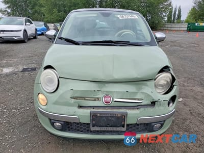 Piąte zdjęcie samochodu w środku: 2012 FIAT 500 LOUNGE VIN:3C3CFFCR7CT145122 - miniatura