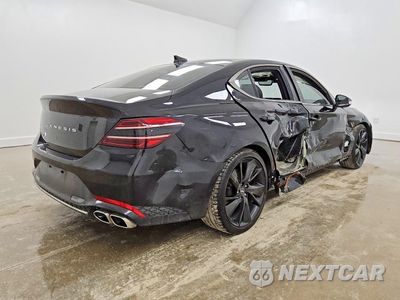 Trzecie zdjęcie samochodu z tyłu: 2023 GENESIS G70 2.0T VIN:KMTG34TA8PU121669 - miniatura