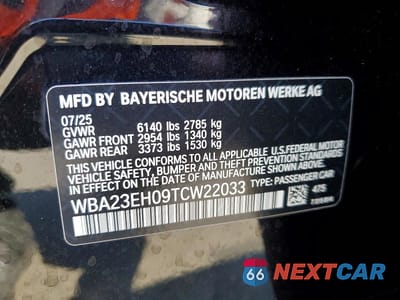 Zdjęcie 12 z 12 samochodu: 2026 BMW 740 I VIN:WBA23EH09TCW22033 - miniatura