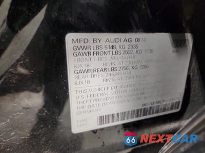 Zdjęcie 12 z 12 samochodu: 2015 AUDI A4 ALLROAD PREMIUM PLUS VIN:WA1UFAFL7FA034571 - miniatura