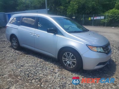 Czwarte zdjęcie samochodu z boku: 2012 HONDA ODYSSEY EXL VIN:5FNRL5H68CB035153 - miniatura
