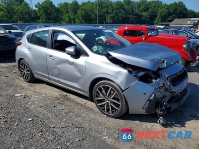 Czwarte zdjęcie samochodu z boku: 2025 SUBARU IMPREZA SPORT VIN:JF1GUAFC6S8201535 - miniatura