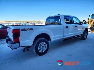 Trzecie zdjęcie samochodu z tyłu: 2021 FORD F250 SUPER DUTY VIN:1FT7W2BT1MED72780 - miniatura