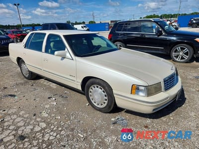 Czwarte zdjęcie samochodu z boku: 1999 CADILLAC DEVILLE VIN:1G6KD54Y1XU701291 - miniatura