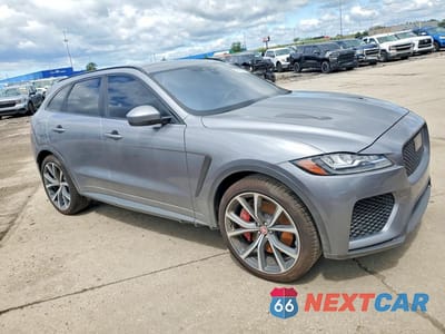 Czwarte zdjęcie samochodu z boku: 2020 JAGUAR F-PACE SVR VIN:SADCZ2EE2LA637056 - miniatura