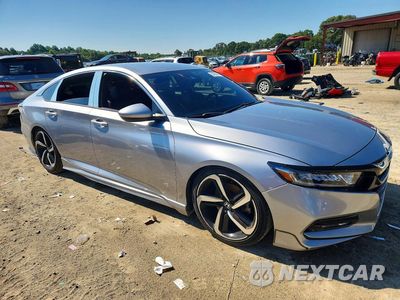 Czwarte zdjęcie samochodu z boku: 2019 HONDA ACCORD VIN:1HGCV1F35KA176269 - miniatura