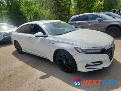 Czwarte zdjęcie samochodu z boku: 2019 HONDA ACCORD TOURING HYBRID VIN:1HGCV3F95KA800099 - miniatura