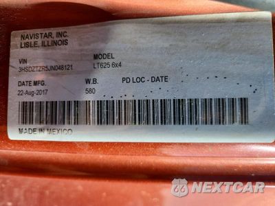 Zdjęcie 10 z 10 samochodu: 2018 INTERNATIONAL LT625 - SEMI TRUCK VIN:3HSDZTZR5JN048121 - miniatura