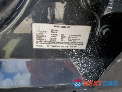 Zdjęcie 12 z 12 samochodu: 2026 TESLA MODEL Y VIN:7SAYGDED0TF401476 - miniatura