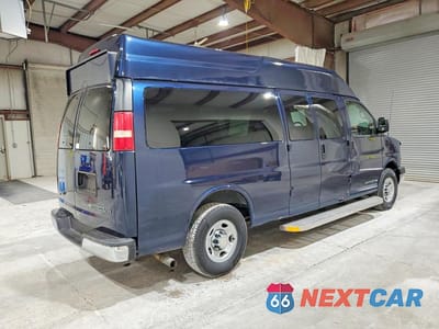Trzecie zdjęcie samochodu z tyłu: 2013 CHEVROLET EXPRESS G3500 LT VIN:1GBZG1FA2D1157252 - miniatura