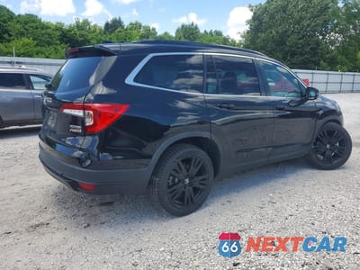 Trzecie zdjęcie samochodu z tyłu: 2021 HONDA PILOT SE VIN:5FNYF6H29MB093831 - miniatura