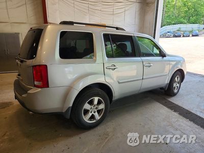 Trzecie zdjęcie samochodu z tyłu: 2011 HONDA PILOT EXL VIN:5FNYF4H53BB054342 - miniatura