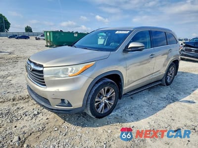 2014 TOYOTA HIGHLANDER XLE 5TDKKRFH2ES011154 - główne zdjęcie licytacji z USA - miniatura