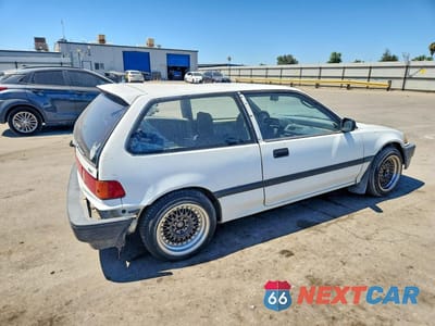 Trzecie zdjęcie samochodu z tyłu: 1989 HONDA CIVIC DX VIN:JHMED6453KS001989 - miniatura