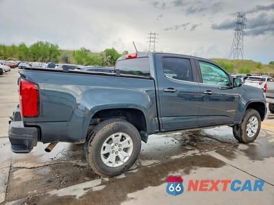 Trzecie zdjęcie samochodu z tyłu: 2017 CHEVROLET COLORADO LT VIN:1GCGTCEN4H1331200 - miniatura