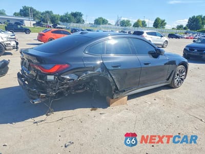 Trzecie zdjęcie samochodu z tyłu: 2024 BMW 430I GRAN COUPE VIN:WBA63AV08RFR10986 - miniatura