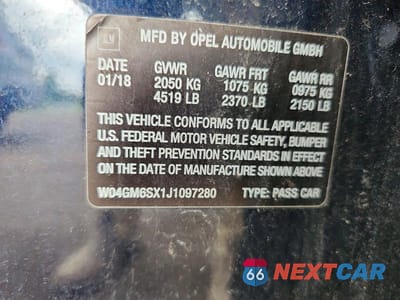 Zdjęcie 13 z 13 samochodu: 2018 BUICK REGAL PREFERRED II VIN:W04GM6SX1J1097280 - miniatura