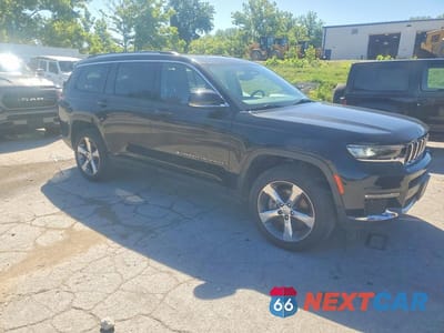 Czwarte zdjęcie samochodu z boku: 2022 JEEP GRAND CHEROKEE L LIMITED VIN:1C4RJKBG8N8525746 - miniatura