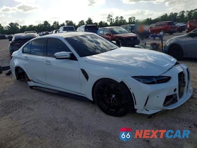 Czwarte zdjęcie samochodu z boku: 2026 BMW M3 COMPETITION VIN:WBS33HJ02TFW13233 - miniatura