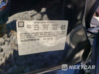 Zdjęcie 12 z 12 samochodu: 2016 CHEVROLET MALIBU LT VIN:1G1ZE5ST7GF181790 - miniatura