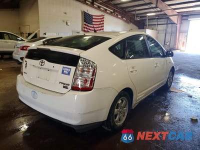 Trzecie zdjęcie samochodu z tyłu: 2006 TOYOTA PRIUS BASE VIN:JTDKB20U863137373 - miniatura