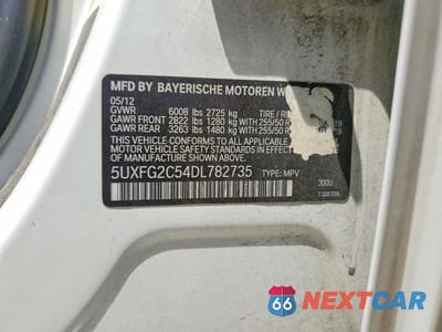 Zdjęcie 13 z 13 samochodu: 2013 BMW X6 XDRIVE35I VIN:5UXFG2C54DL782735 - miniatura