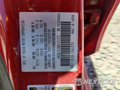 Zdjęcie 12 z 12 samochodu: 2011 MAZDA SPEED 3 VIN:JM1BL1K38B1451557 - miniatura