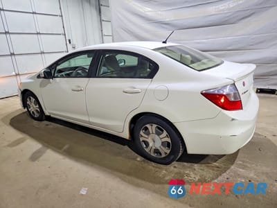 Drugie zdjęcie samochodu z przodu: 2012 HONDA CIVIC HYBRID VIN:JHMFB4F23CS011165 - miniatura